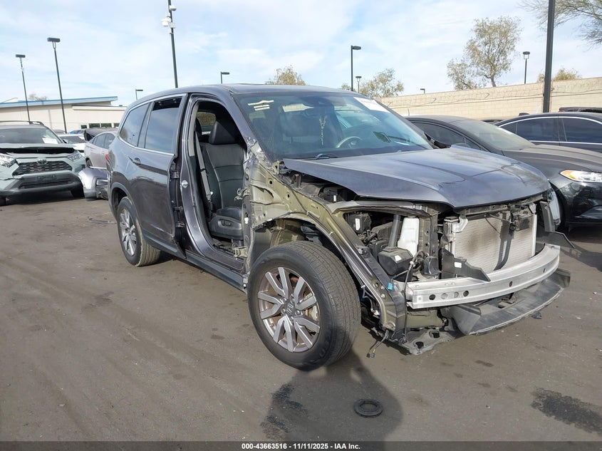 2021 HONDA PILOT 2WD EX-L - 5FNYF5H5XMB026837