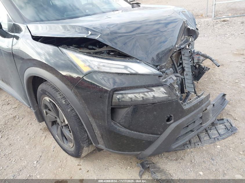 2025 Nissan Rogue Sv Intelligent Awd VIN: 5N1BT3BB8SC842503 Lot: 43663514