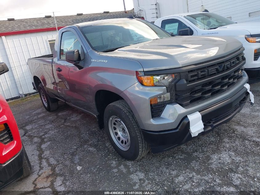 CHEVROLET SILVERADO 1500 4WD STANDARD BED WT