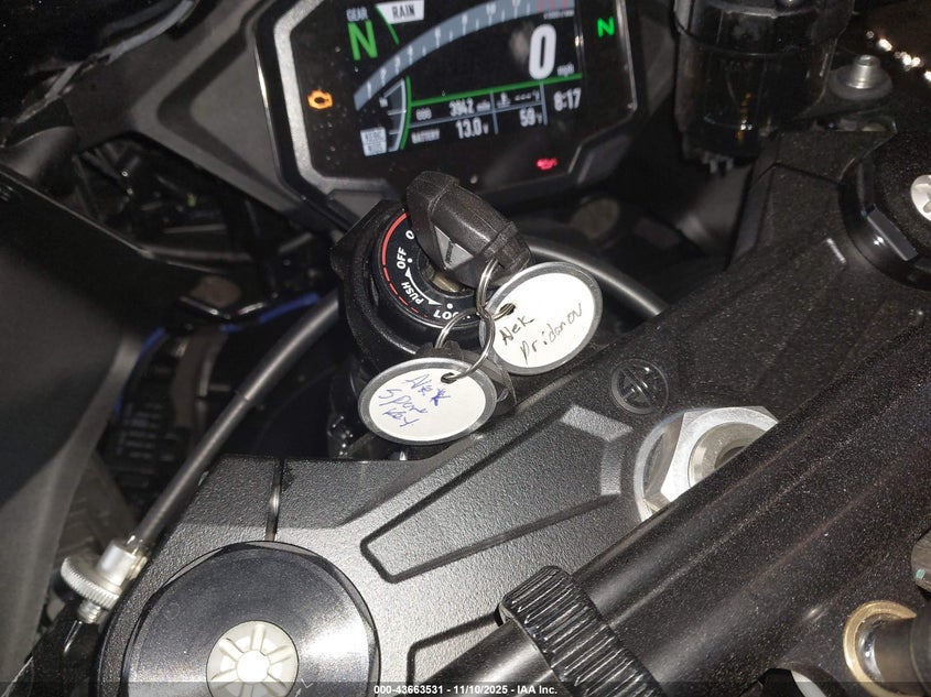 2025 Kawasaki Zx1002 M VIN: JKBZXVM11SA009733 Lot: 43663531