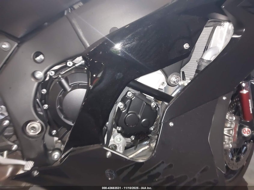 2025 Kawasaki Zx1002 M VIN: JKBZXVM11SA009733 Lot: 43663531