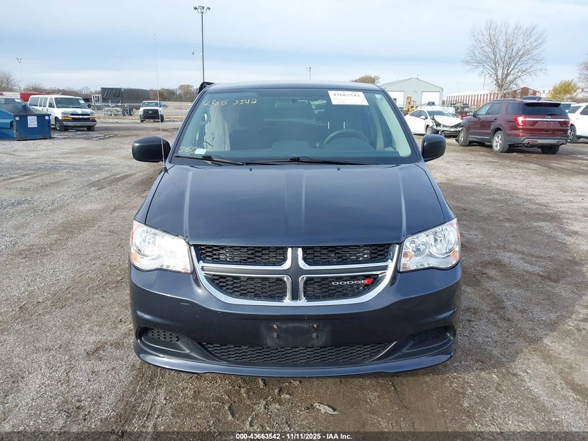 2013 DODGE GRAND CARAVAN SE 2C4RDGBG6DR723801
