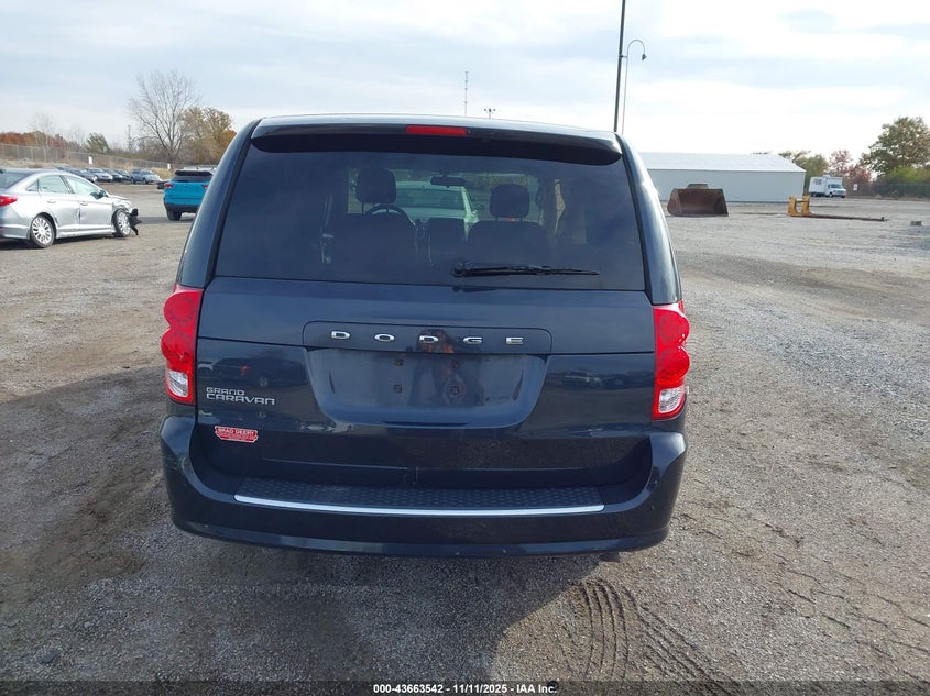 2013 DODGE GRAND CARAVAN SE 2C4RDGBG6DR723801