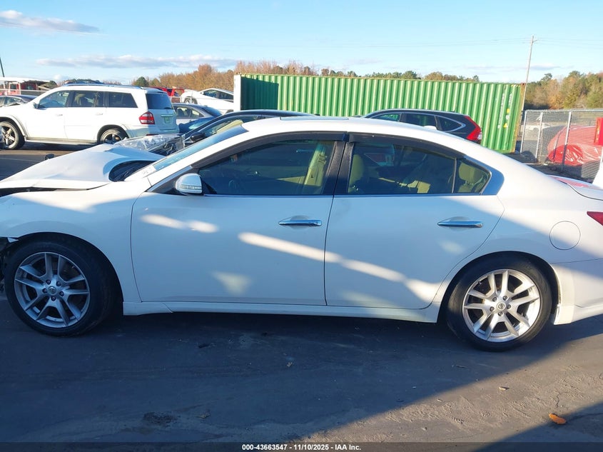 2009 Nissan Maxima 3.5 Sv VIN: 1N4AA51E99C800242 Lot: 43663547