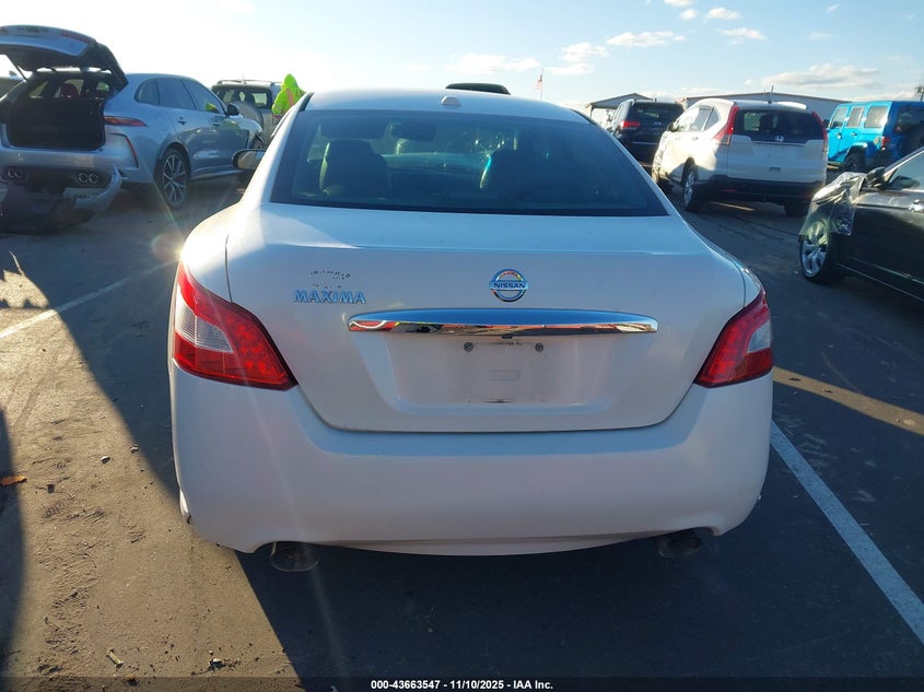 2009 Nissan Maxima 3.5 Sv VIN: 1N4AA51E99C800242 Lot: 43663547