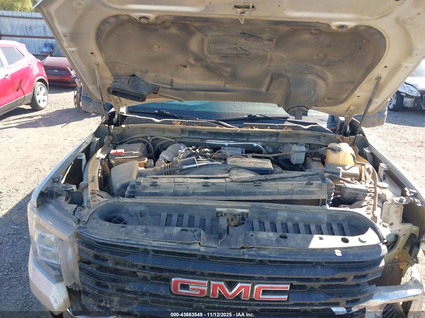 2023 GMC Sierra 3500Hd 4Wd Standard Bed Pro VIN: 1GT49SEY6PF179167 Lot: 43663549