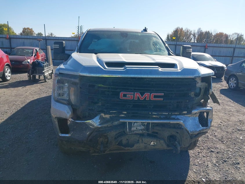 2023 GMC Sierra 3500Hd 4Wd Standard Bed Pro VIN: 1GT49SEY6PF179167 Lot: 43663549