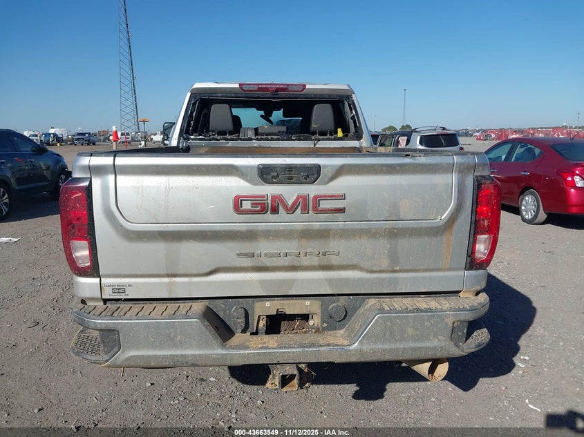 2023 GMC Sierra 3500Hd 4Wd Standard Bed Pro VIN: 1GT49SEY6PF179167 Lot: 43663549