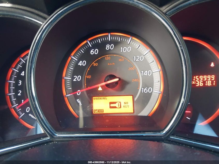 2009 Nissan Murano S VIN: JN8AZ18W09W200237 Lot: 43663568