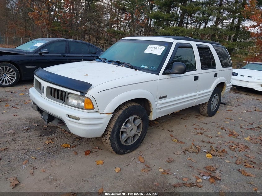 1GHDT13WXV2720183 1997 OLDSMOBILE BRAVADA photo no. 2