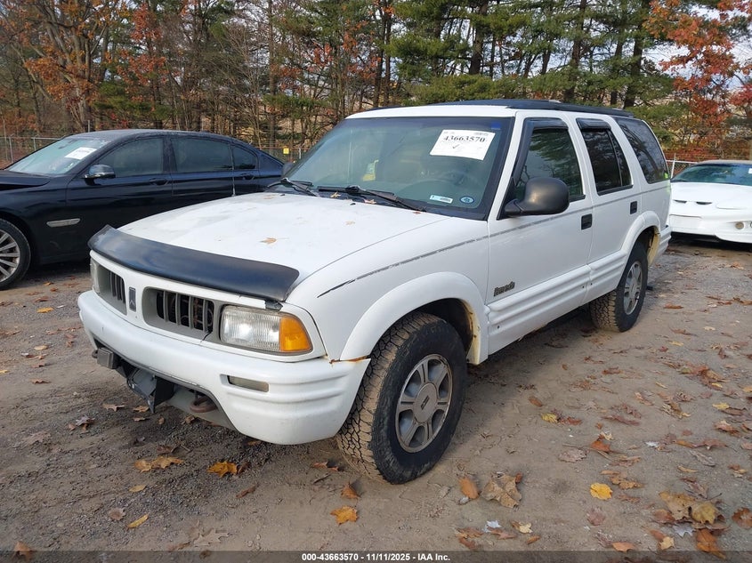 1997 Oldsmobile Bravada VIN: 1GHDT13WXV2720183 Lot: 43663570