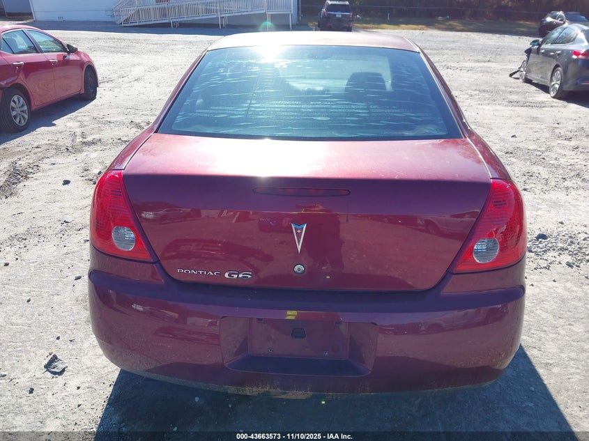 2008 Pontiac G6 Value Leader VIN: 1G2ZF57B084142786 Lot: 43663573