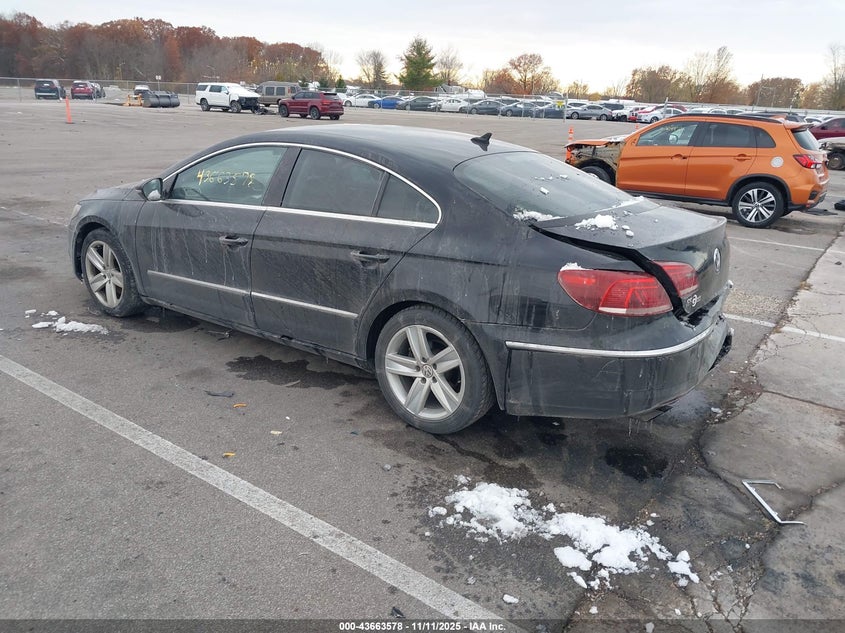 2014 VOLKSWAGEN CC 2.0T SPORT - WVWBP7AN3EE517312