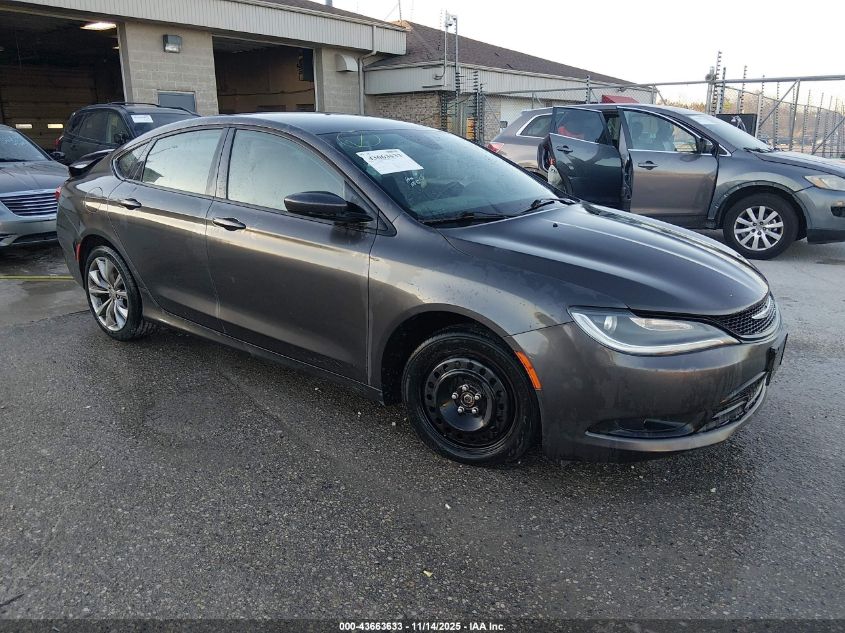 2015 CHRYSLER 200 S - 1C3CCCBG3FN619739