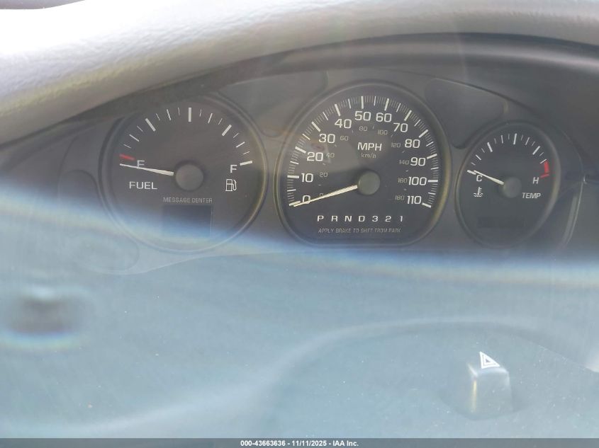 2002 Chevrolet Venture Plus VIN: 1GNDX03E42D263261 Lot: 43663636