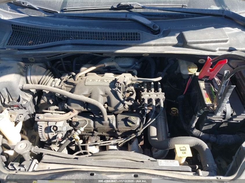 2008 Chrysler Town & Country Lx VIN: 2A8HR44H98R743735 Lot: 43663647