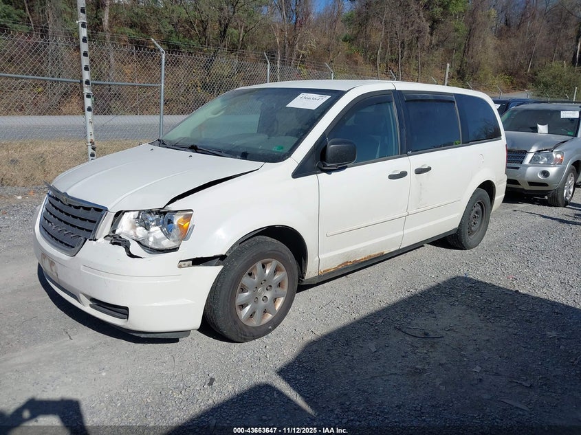 2A8HR44H98R743735 2008 CHRYSLER TOWN & COUNTRY photo no. 2