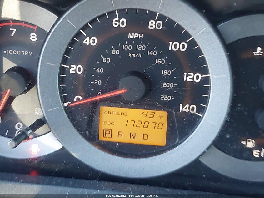 2008 Toyota Rav4 VIN: JTMZD33V785101393 Lot: 43663653