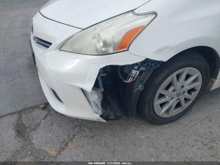 JTDZN3EU9C3101983 2012 TOYOTA PRIUS V (+) photo no. 6