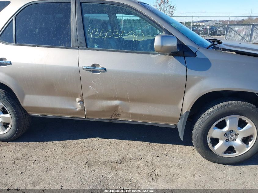 2006 Acura Mdx VIN: 2HNYD182X6H534981 Lot: 43663690