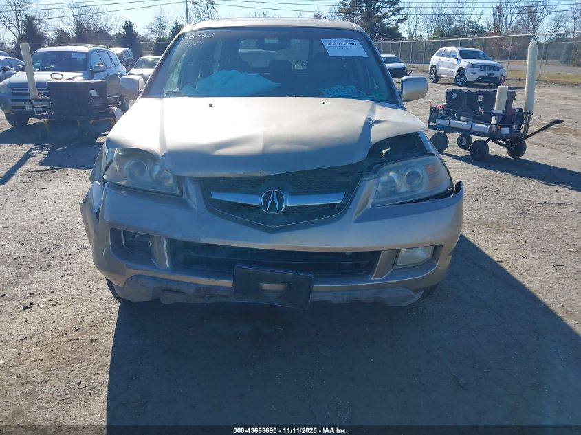 2006 Acura Mdx VIN: 2HNYD182X6H534981 Lot: 43663690