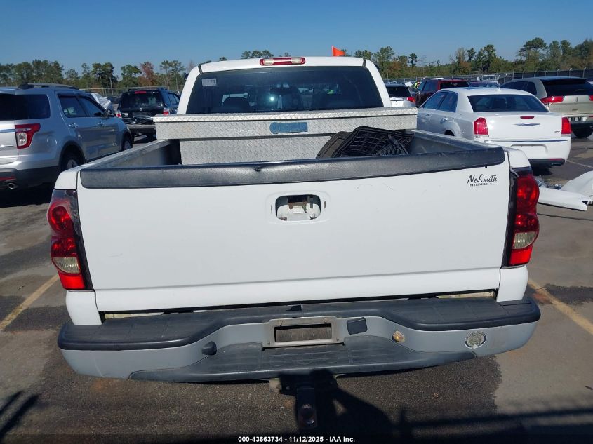 2006 Chevrolet Silverado 1500 Work Truck VIN: 1GCEC19V76Z223979 Lot: 43663734