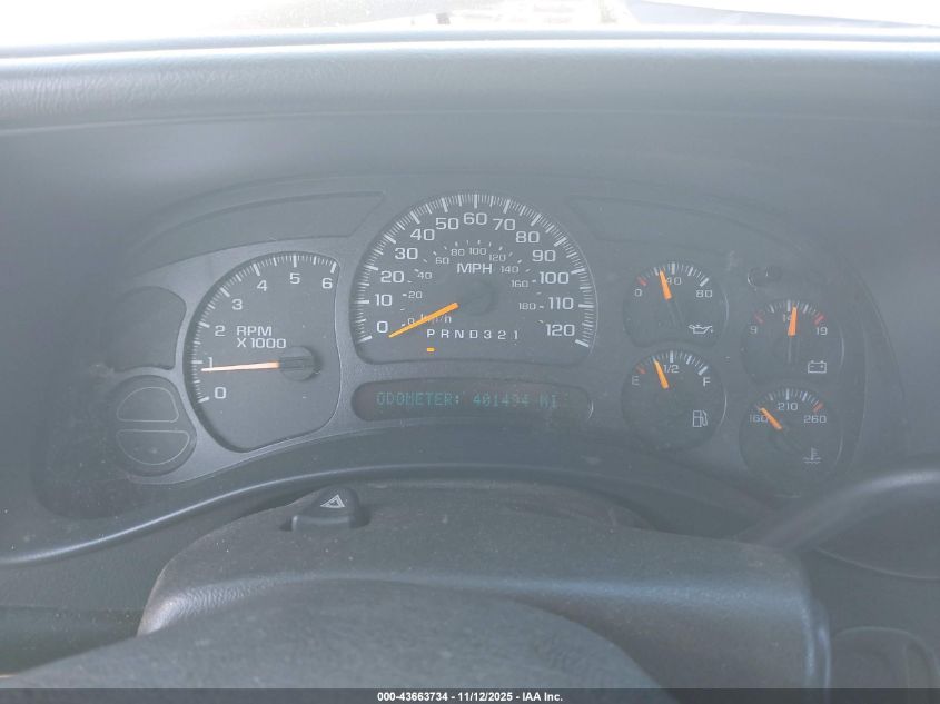 2006 Chevrolet Silverado 1500 Work Truck VIN: 1GCEC19V76Z223979 Lot: 43663734