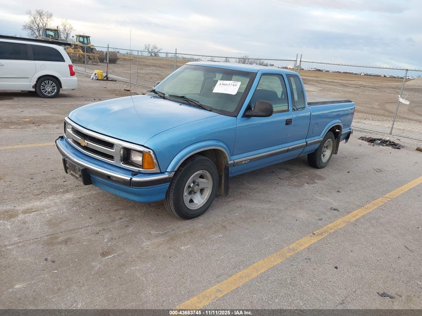 1GCCS19X7T8222151 1996 CHEVROLET S-10 PICKUP photo no. 2