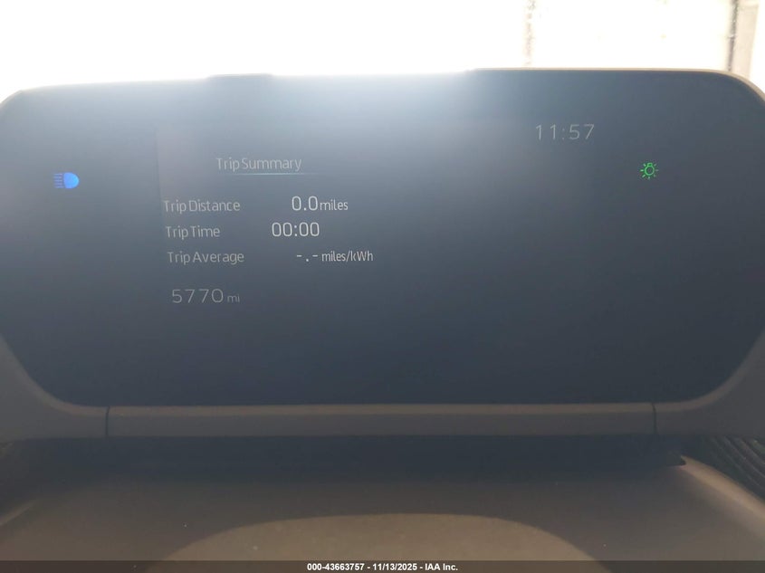 2025 Toyota Bz4X Xle VIN: JTMABACA5SA091935 Lot: 43663757