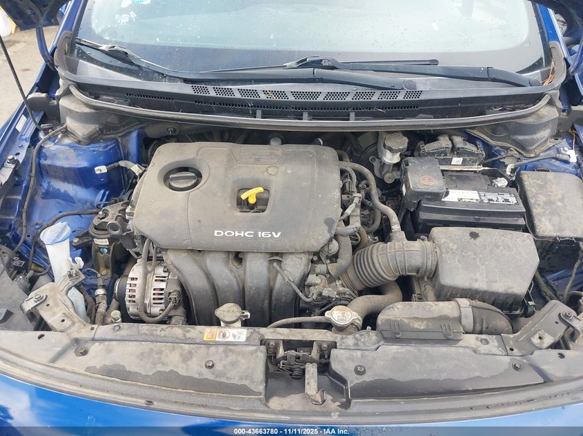 2017 Kia Forte Lx VIN: 3KPFK4A73HE049090 Lot: 43663780