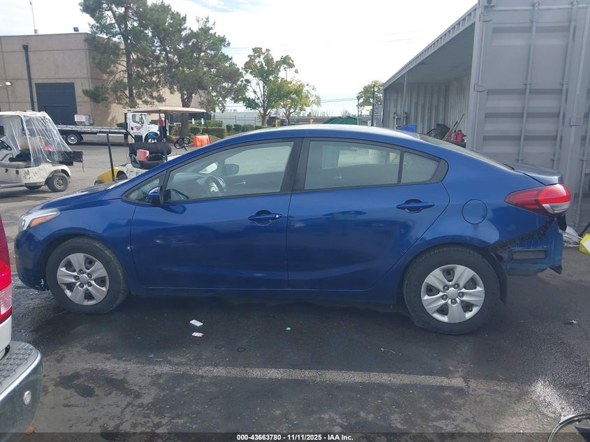 2017 Kia Forte Lx VIN: 3KPFK4A73HE049090 Lot: 43663780