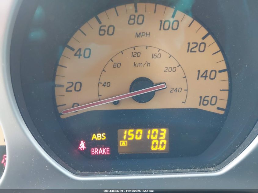 2005 Nissan Murano Sl VIN: JN8AZ08T75W324757 Lot: 43663789