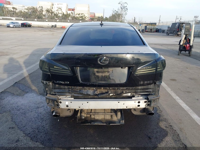 2007 Lexus Is 250 VIN: JTHBK262372052825 Lot: 43663816