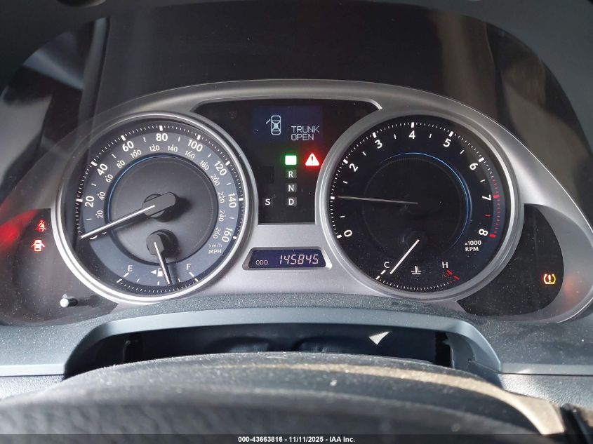 2007 Lexus Is 250 VIN: JTHBK262372052825 Lot: 43663816