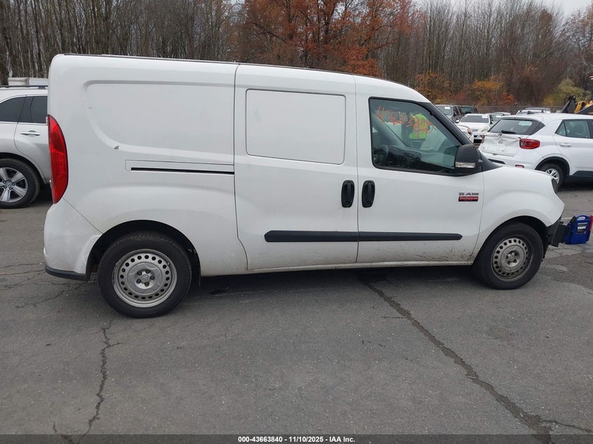2022 Ram Promaster City Cargo Van VIN: ZFBHRFAB1N6W30807 Lot: 43663840
