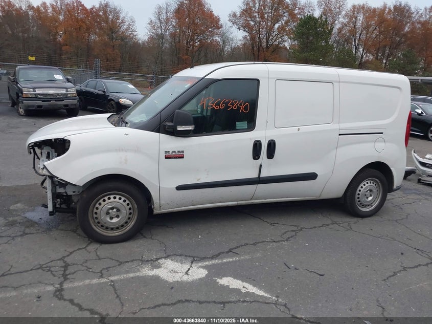 2022 Ram Promaster City Cargo Van VIN: ZFBHRFAB1N6W30807 Lot: 43663840