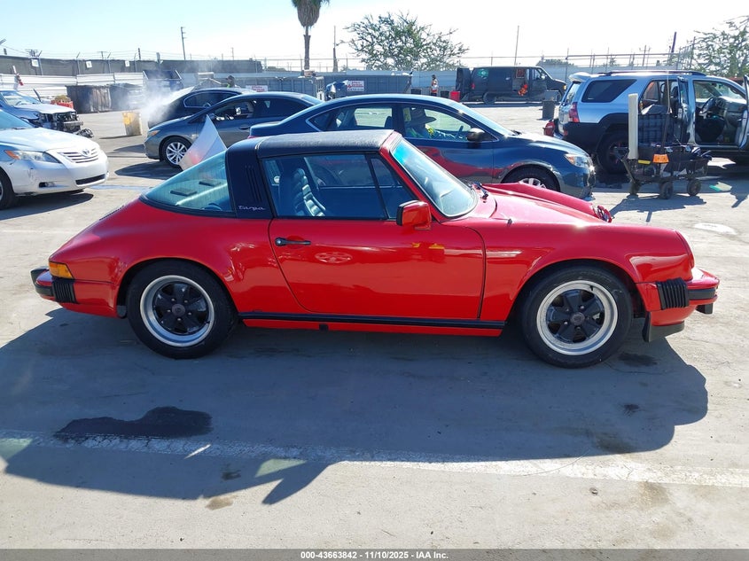 1983 Porsche 911 Sc VIN: WP0EA0917DS161180 Lot: 43663842