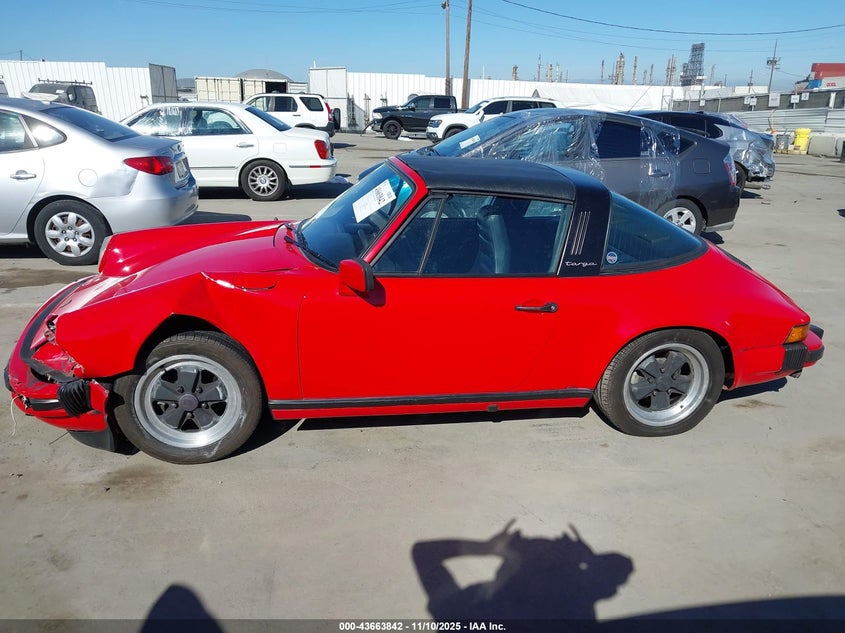 1983 Porsche 911 Sc VIN: WP0EA0917DS161180 Lot: 43663842