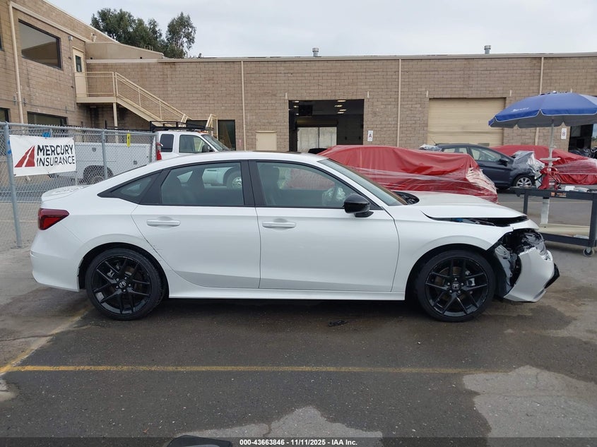 2025 HONDA CIVIC HYBRID SPORT/SPORT TOURING 2HGFE4F81SH301280