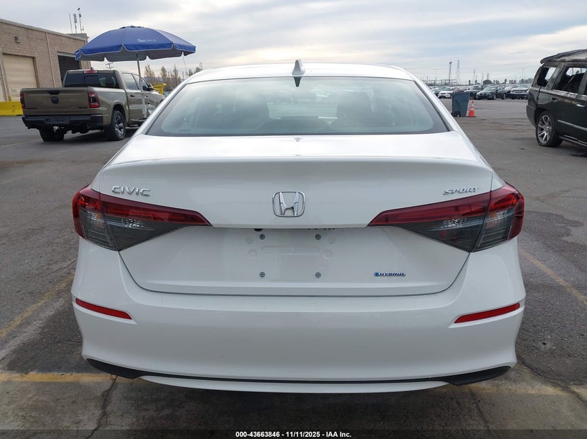 2025 HONDA CIVIC HYBRID SPORT/SPORT TOURING 2HGFE4F81SH301280