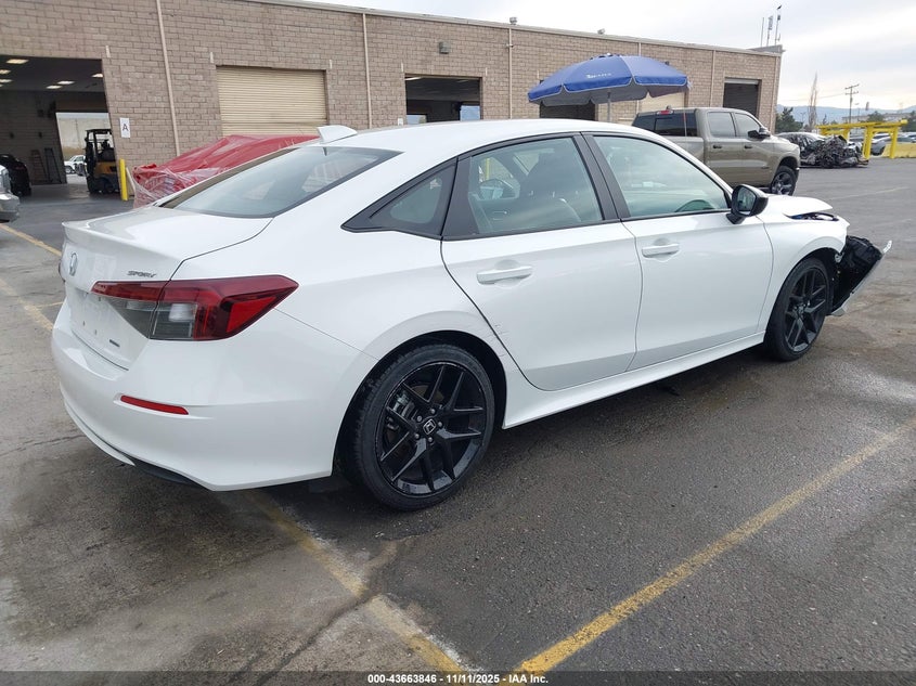 2025 HONDA CIVIC HYBRID SPORT/SPORT TOURING 2HGFE4F81SH301280
