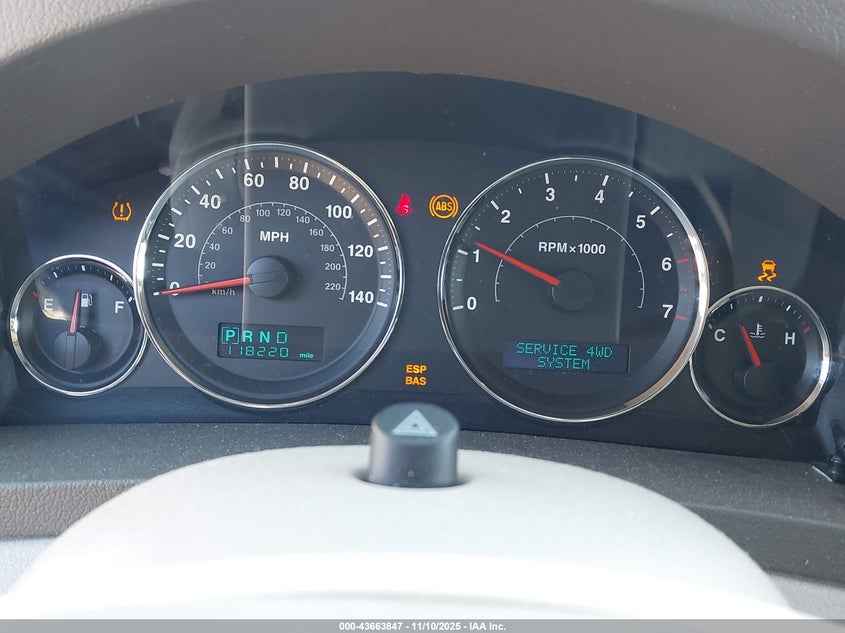 2007 Jeep Grand Cherokee Limited VIN: 1J8HR58297C655559 Lot: 43663847