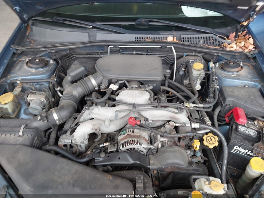 2008 Subaru Legacy 2.5I VIN: 4S3BL616987213439 Lot: 43663849