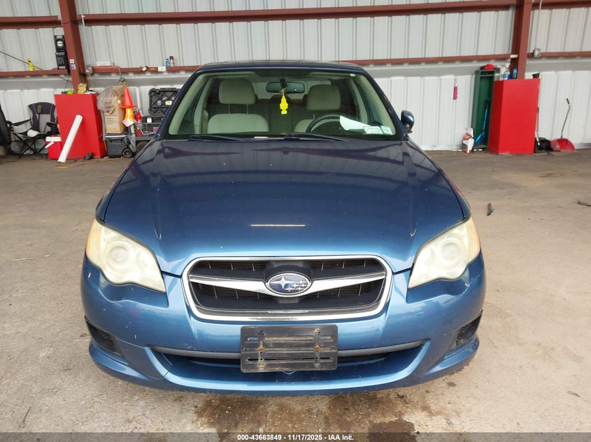 2008 Subaru Legacy 2.5I VIN: 4S3BL616987213439 Lot: 43663849