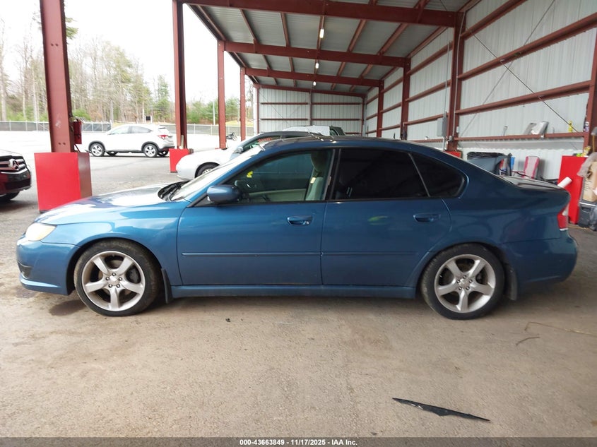 2008 Subaru Legacy 2.5I VIN: 4S3BL616987213439 Lot: 43663849