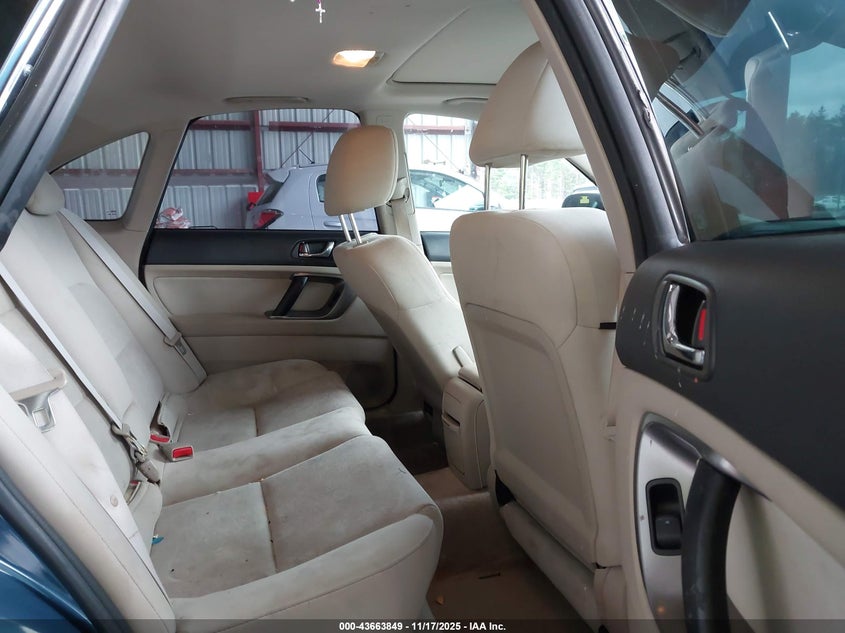 2008 Subaru Legacy 2.5I VIN: 4S3BL616987213439 Lot: 43663849