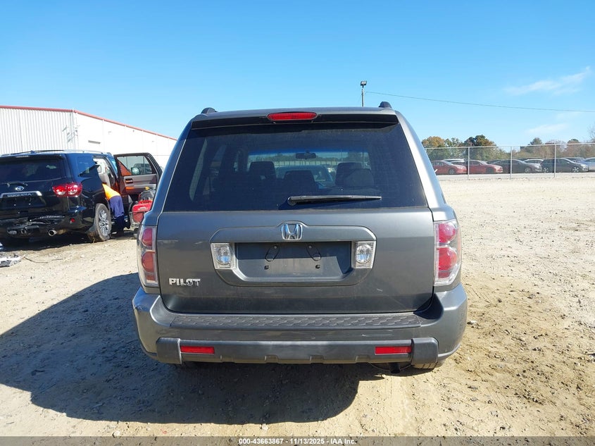 2007 Honda Pilot Ex VIN: 5FNYF28477B029544 Lot: 43663867