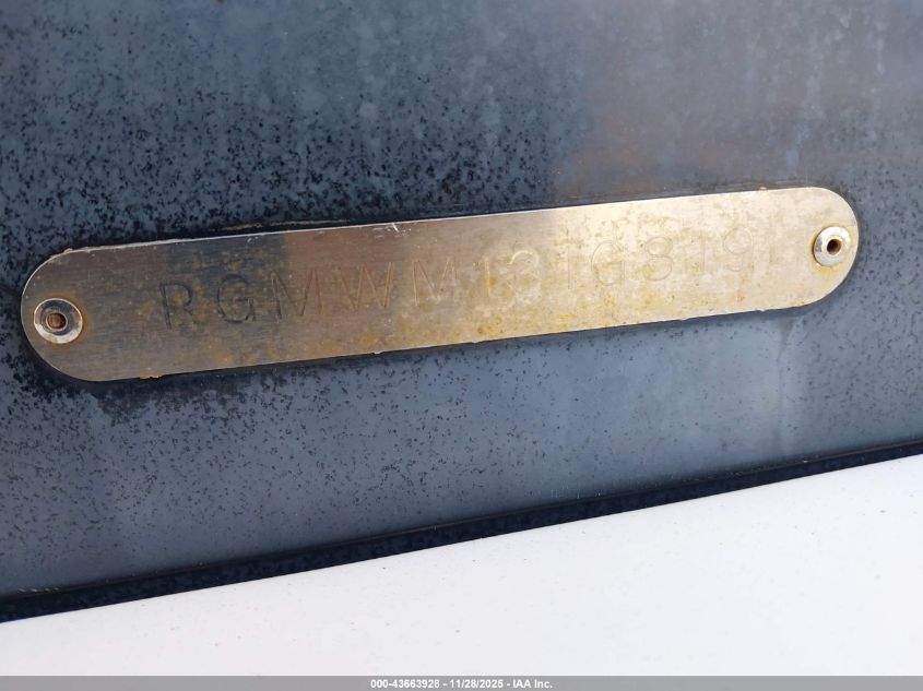 2019 Regal Other VIN: RGMWM131G819 Lot: 43663928