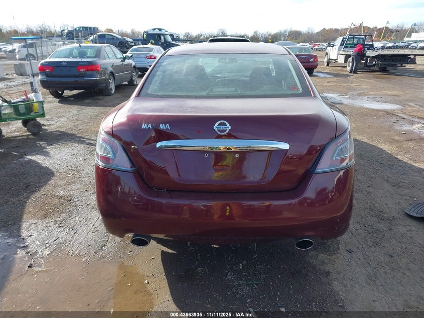 2013 Nissan Maxima 3.5 S VIN: 1N4AA5AP0DC834189 Lot: 43663935