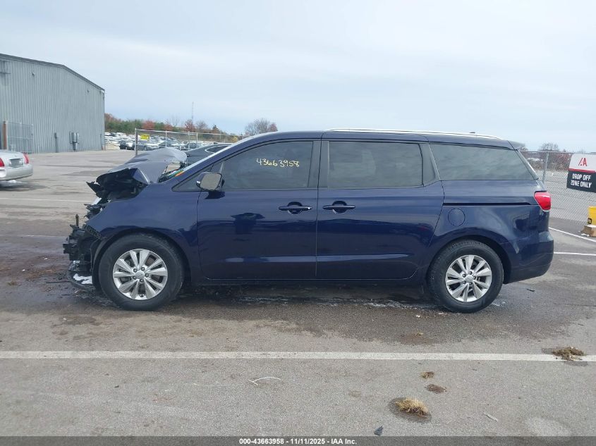 2018 Kia Sedona Lx VIN: KNDMB5C16J6401211 Lot: 43663958